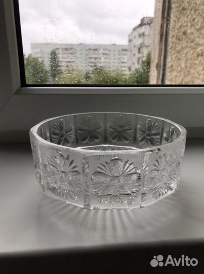 Хрустальные вазочки, посуда