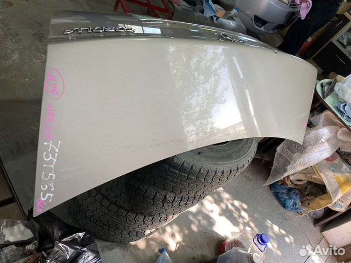 Крышка багажника toyota corolla 120 2004-2006