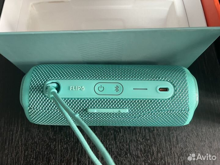 Портативная колонка JBL Flip 6 Teal бирюзовый