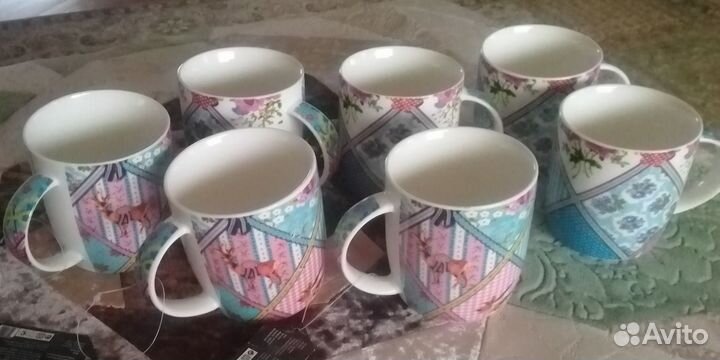 Кружки фарфоровые