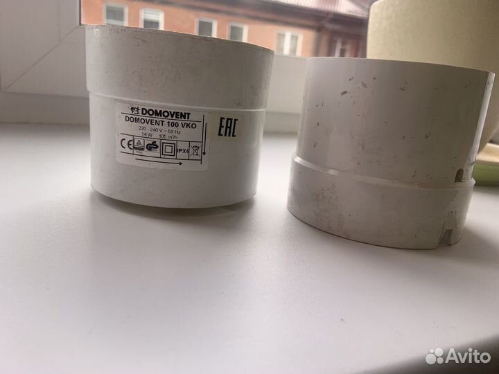 Вентилятор канальный D100