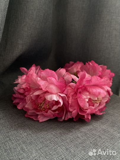 Цветочный ободок для волос