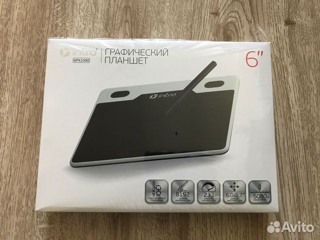 Графический планшет Intro GPX1090 купить в Санкт-Петербурге ...