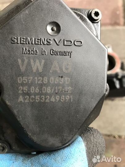 Дроссельная заслонка 4.2 дизель ауди q7