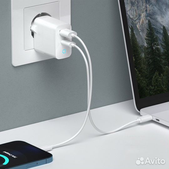 Зарядное устройство Mivo MP-650Q Quick Charger 65W