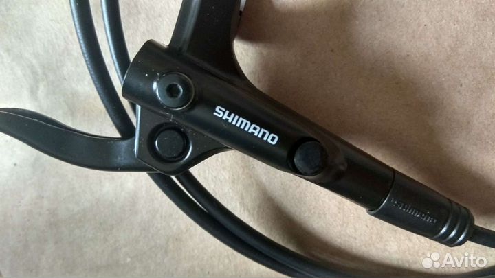 Гидравлические тормоза shimano MT200