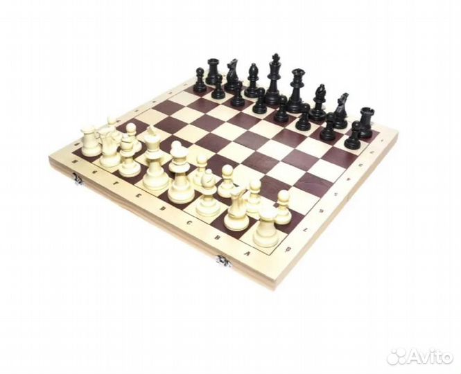 Шахматы гроссмейстерские с пласт. фигурами Р420-3