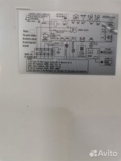 Запчасти для сплитсистемы ballu