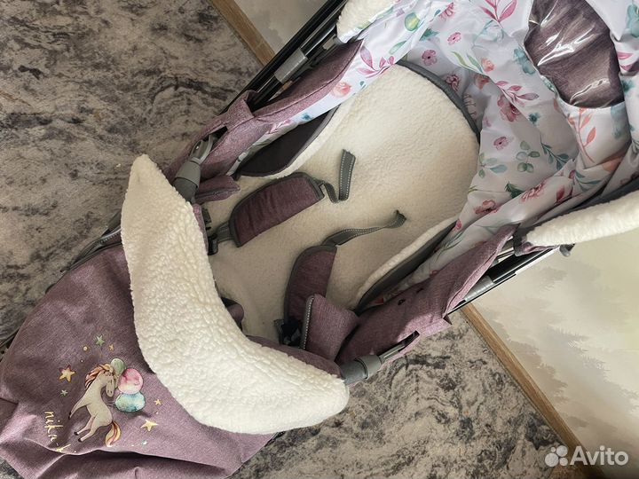 Санки коляска Ника 7-8K