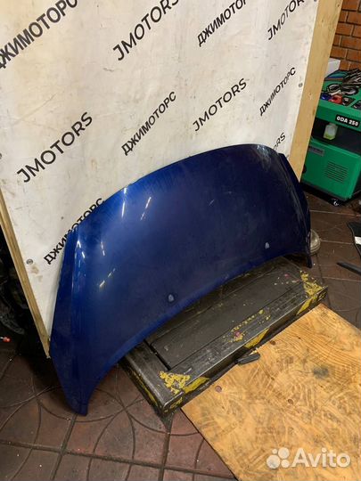 Капот Peugeot 207 синий Пежо 207