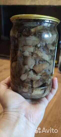 Белые грибы и Опята маринованные