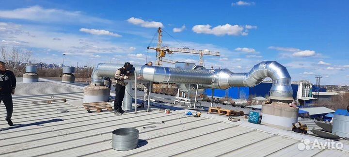 Монтаж вентиляции