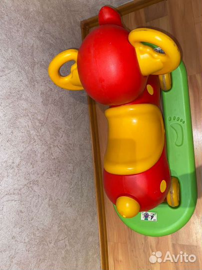 Слон качалка -каталка 2 в 1
