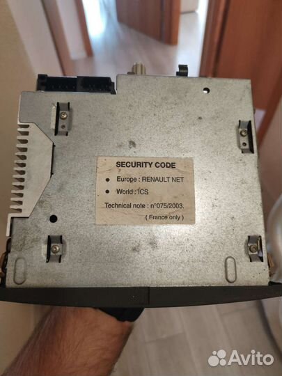 Штатная магнитола renault megane 2