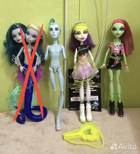 Лот кукол монстер хай