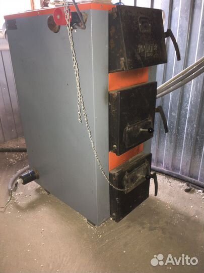 Твердотопливный котел бу