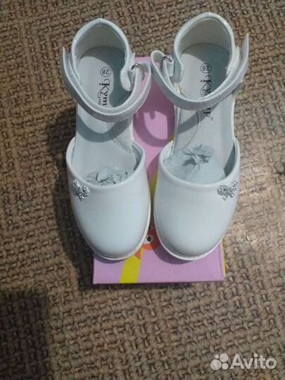 Туфли детские для девочки 28раз по стельке 18.5