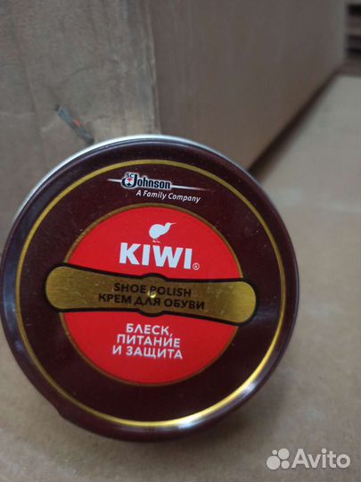 Kiwi -крем для обуви коричневый