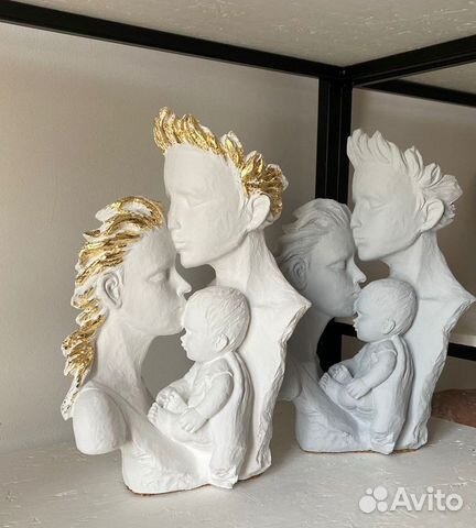 Гипсовая статуэтка Семья/Пара/Ребенок/Декор