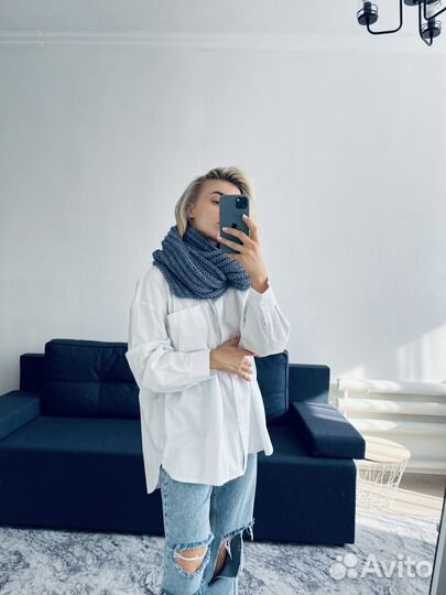 Снуд шарф женский