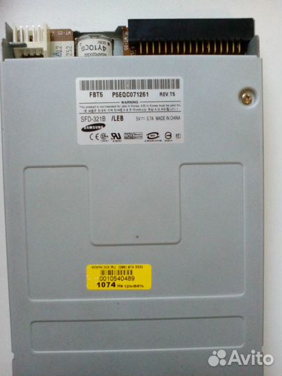 Дисковод флоппи Samsung SFD 3218