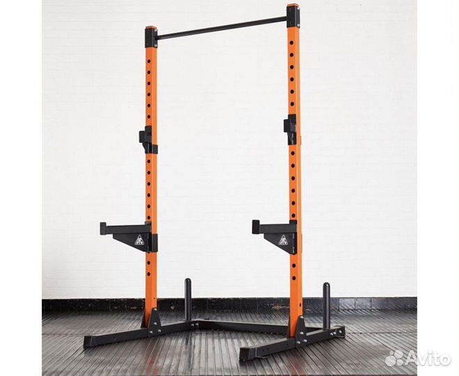 Стойка для штанги DFC черный/оранж. (два короба)