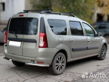 Защита заднего бампера LADA Largus 2012-наст.вр
