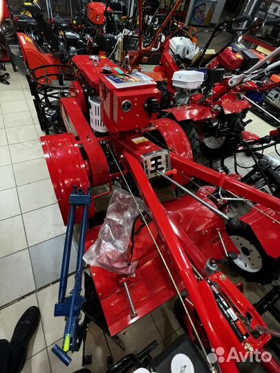 Дизельный мотоблок Хопер мт15е Полный комплект