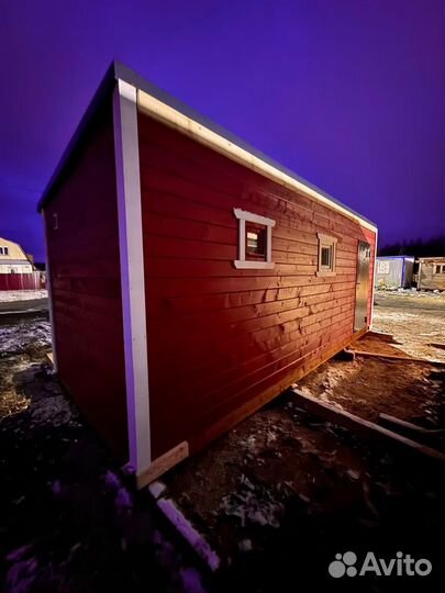 Мобильная баня из бруса