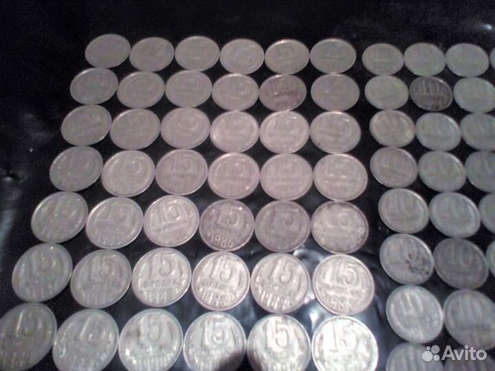 Монеты СССР 75 шт