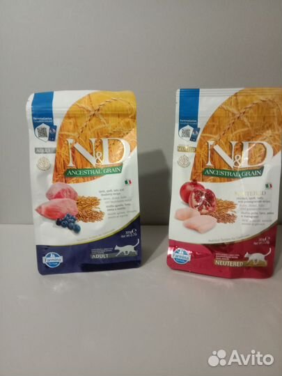 Farmina N&D сухой корм для кошек в ассортименте