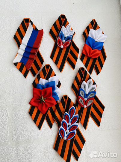 Георгиевская лента броши