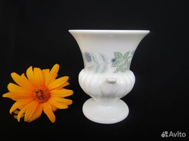 Ваза вазочка костяной фарфор clementine Wedgwood