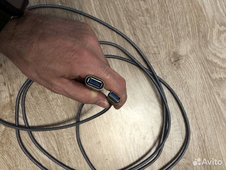 Usb 3.0 папа-мама 3 метра
