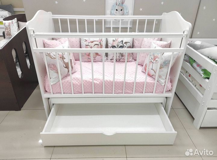 Детская кровать новая Детская кроватка для новорож