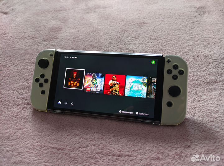 Nintendo Switch oled прошитая 128gb (pico/hwfly)