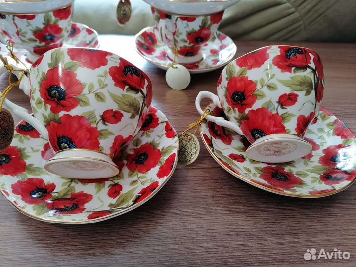 Чайный сервиз фарфор новый