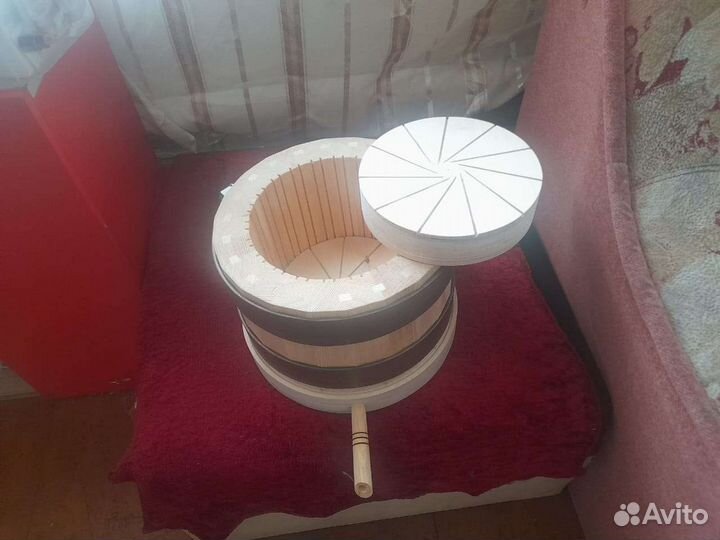 Бочонок для холодного отжима масла 6 литров