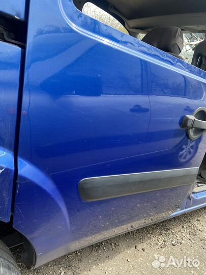 Дверь задняя правая сдвижная Fiat Doblo 1 05-15г