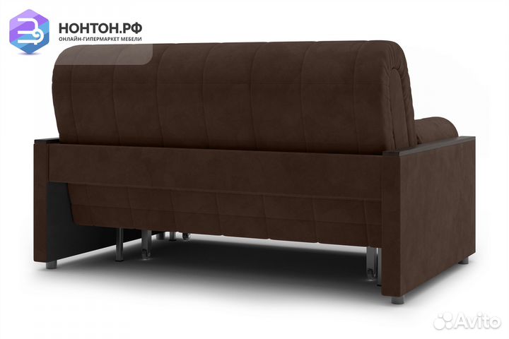 Диван аккордеон Милена коричневый