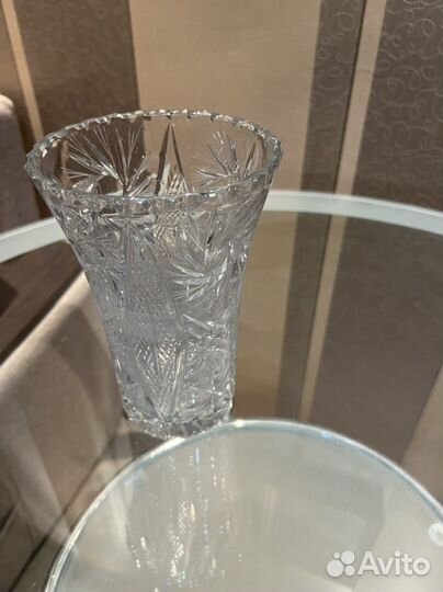 Ваза хрустальная СССР
