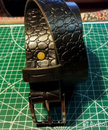 Ремень мужской из натуральной кожи
