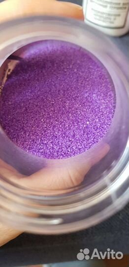 Песок декоративный. Стеклянная крошка