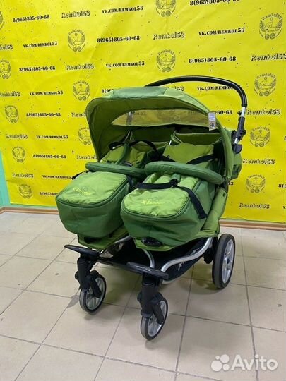 Коляска для двойни или погодок X-lander Duo