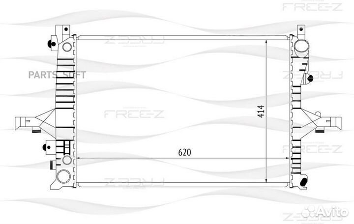 Free-Z KK0213 Радиатор
