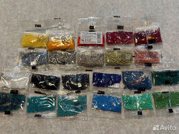 Бисер 10/0 Чехия Preciosa 22шт по 5г