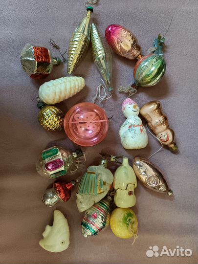 Ëлочные игрушки СССР