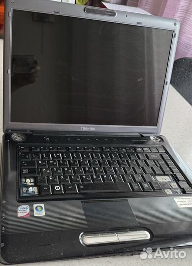 Ноутбук toshiba на запчасти