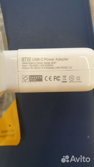Блок питания для Macbook Pro 87w