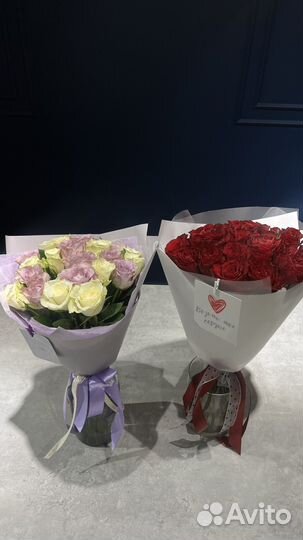 Букет из роз(15/21/25/51/101)